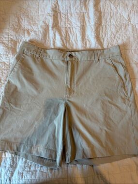 Vrst Beige Mens Shorts